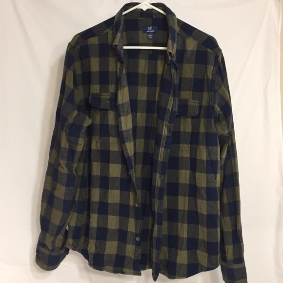 Chemise à Boutons George Pour Garçon - Taille M 8/10, Manches Longues, Bleue, Occasion Très Bon état
